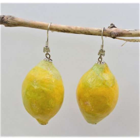 Citron earrings